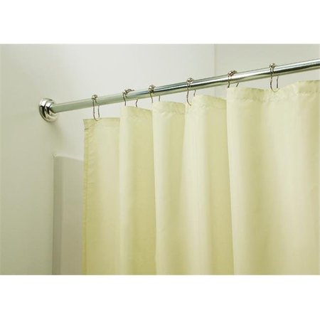 CARNATION HOME FASHIONS Carnation Home Fashions SC-FAB/78/08 Extra Long 100% Fabric Shower Curtain Liner - Ivory SC-FAB/78/08
